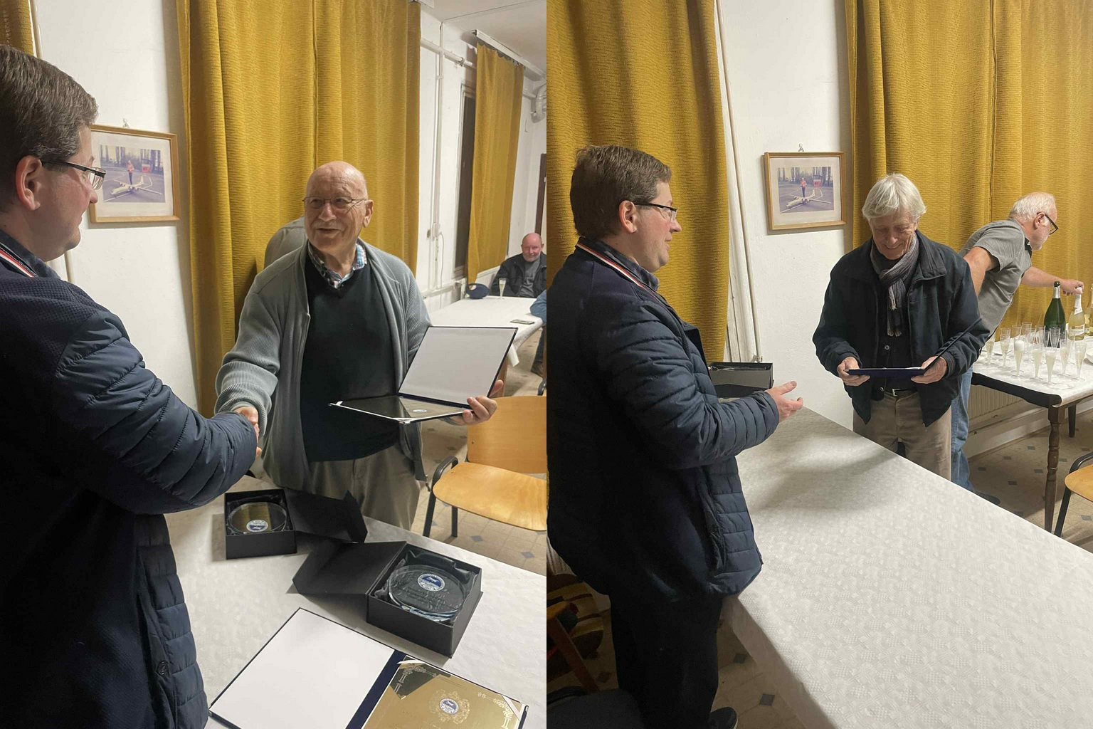 Két új tiszteletbeli tag a Pécsi Ércbányász Modellező Klubban
